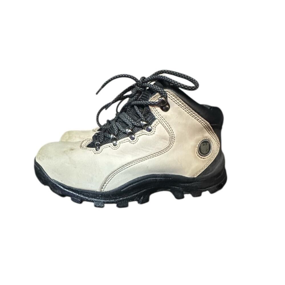 Edelbrock Aislante Steel Toe Work Boots Uni Sex Cream Women's Sz 39 L 8.5 M 6.5